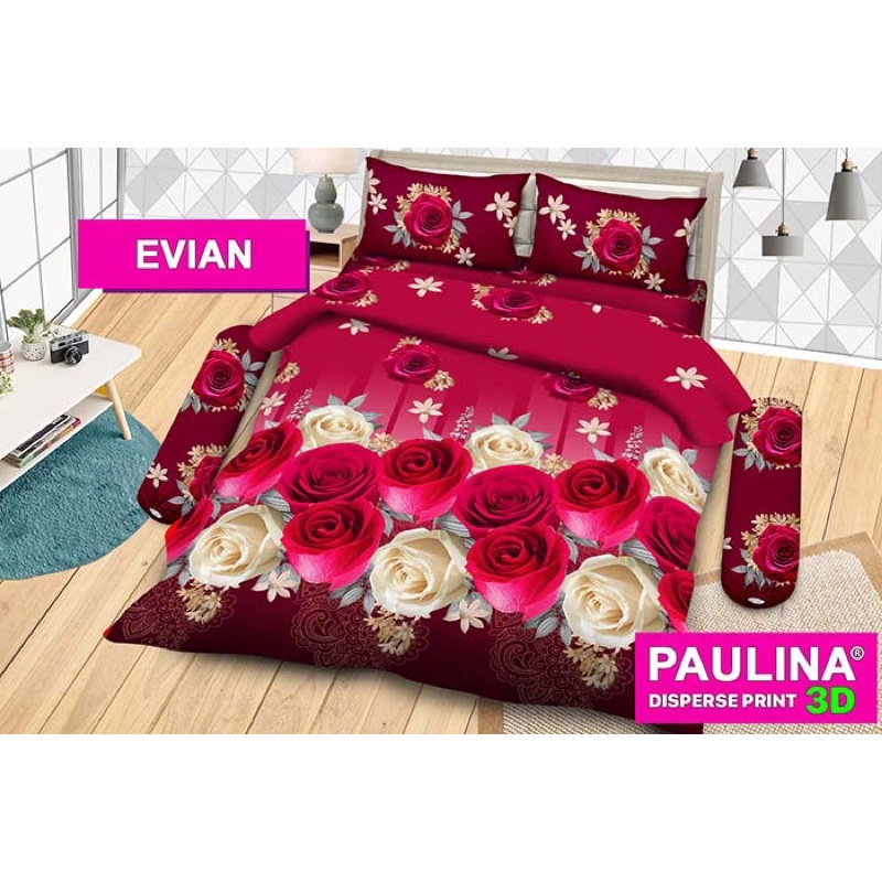 (BISA COD)SPREI BONITA EMILIA UK 180*200 CM DIJAMIN TIDAK LUNTUR