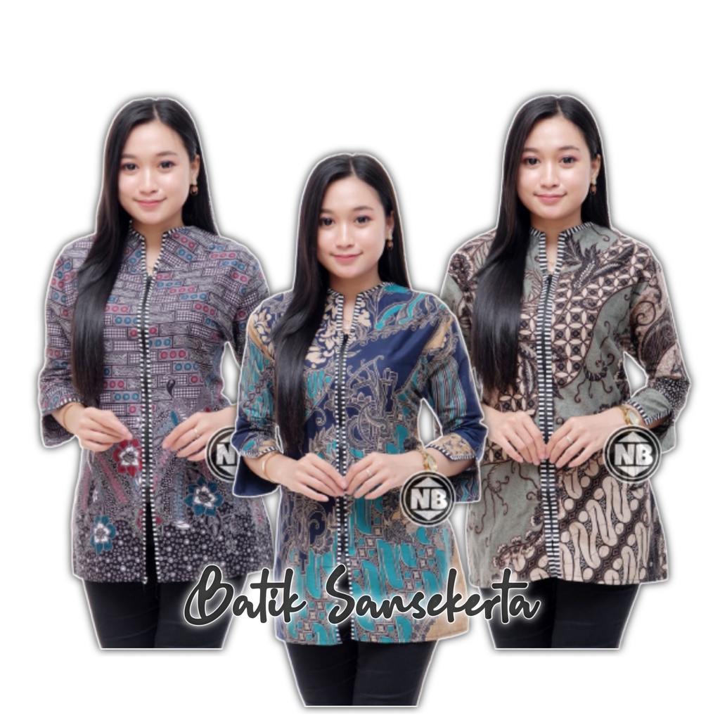 BAJU BATIK WANITA MODERN MONALISA GENES