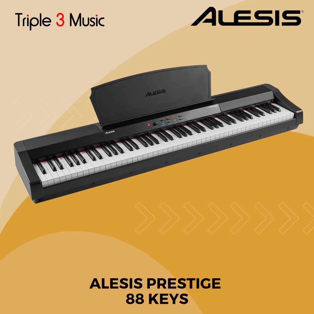 Alesis Prestige 88-key Digital Piano with Graded Hammer-action Keys