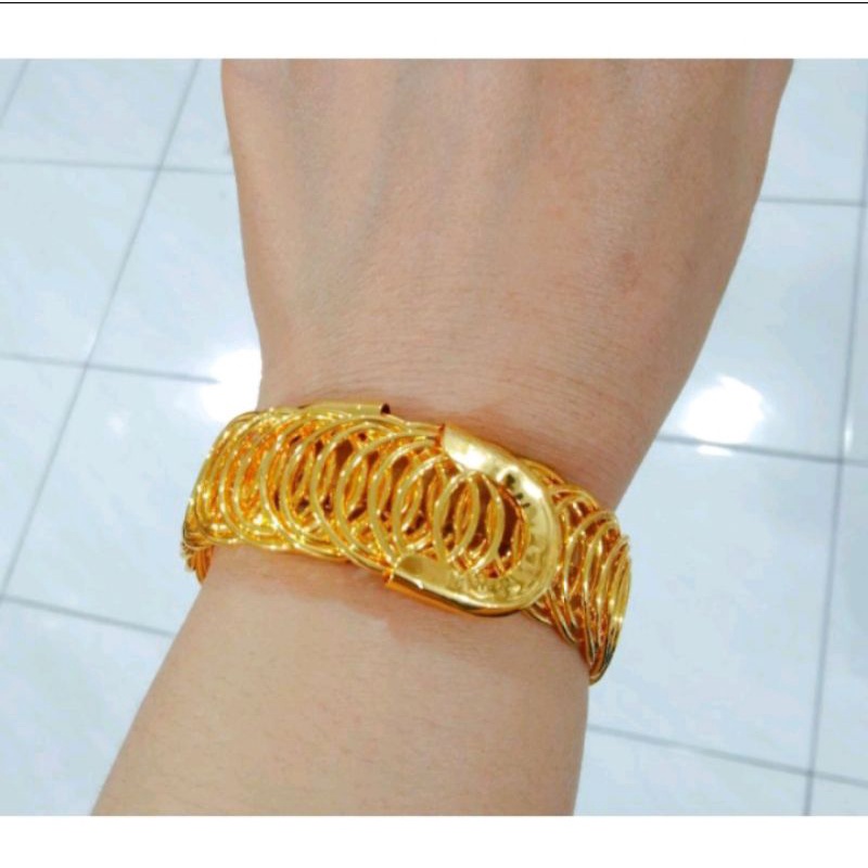 RS_GELANG TANGAN XUPING DEWASA /LENTUR UTK UKURAN TANGAN BESAR DAN KECIL