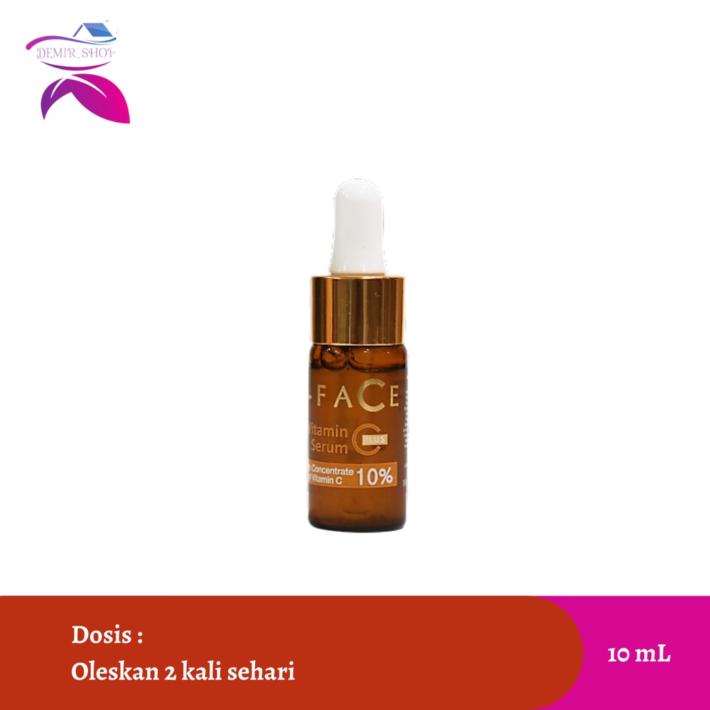 i-Face Vitamin C Serum 10 mL / Serum Wajah / Mencerahkan Kulit / Menyamarkan Kerutan