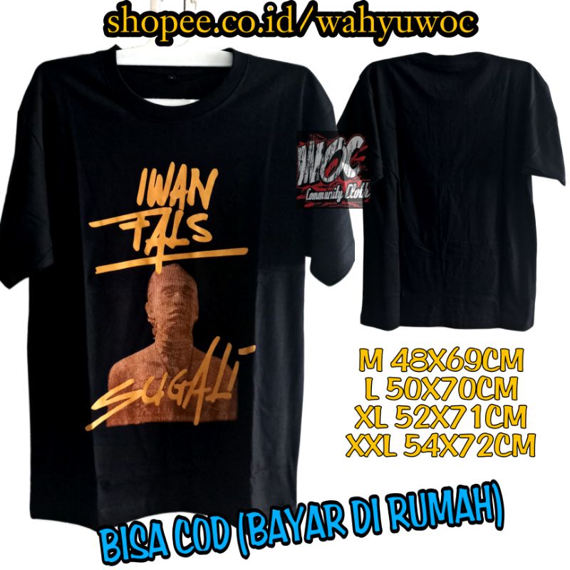 kaos iwan fals cover sugali