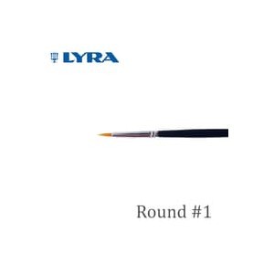 

Bagus Lyra Taklon Art Brush Round No. 1 / Kuas Lukis Lyra No. 1 Diskon