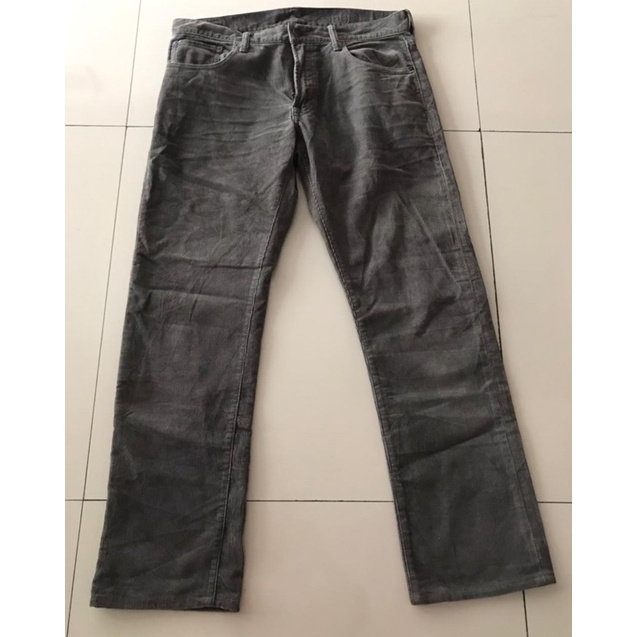 corduroy celana second preloved gap