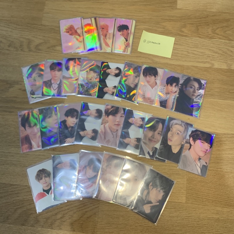 BTS PHOTOCARD OFFICIAL | WTS BTS PC Namjoon RM Yoongi SUGA Hosek JHOPE Taehyung Maung V Jungkook Dil