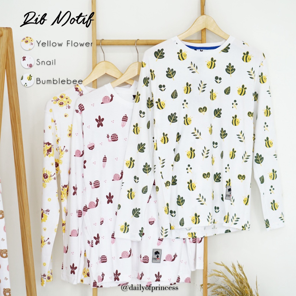 Kaos Motif Katun Printing