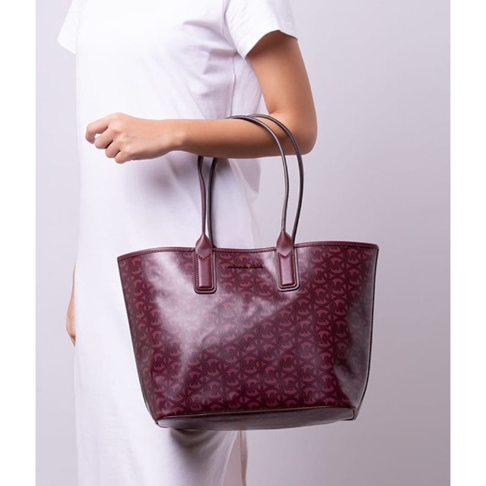 Michael Kors MK jodie medium merlot maroon n
