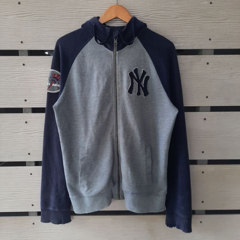 jacket second mlb zipper