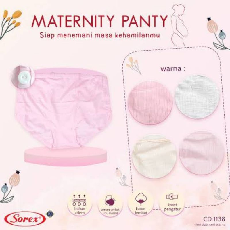 Celana Dalam Sorex 1138 / Pakaian Dalam Wanita