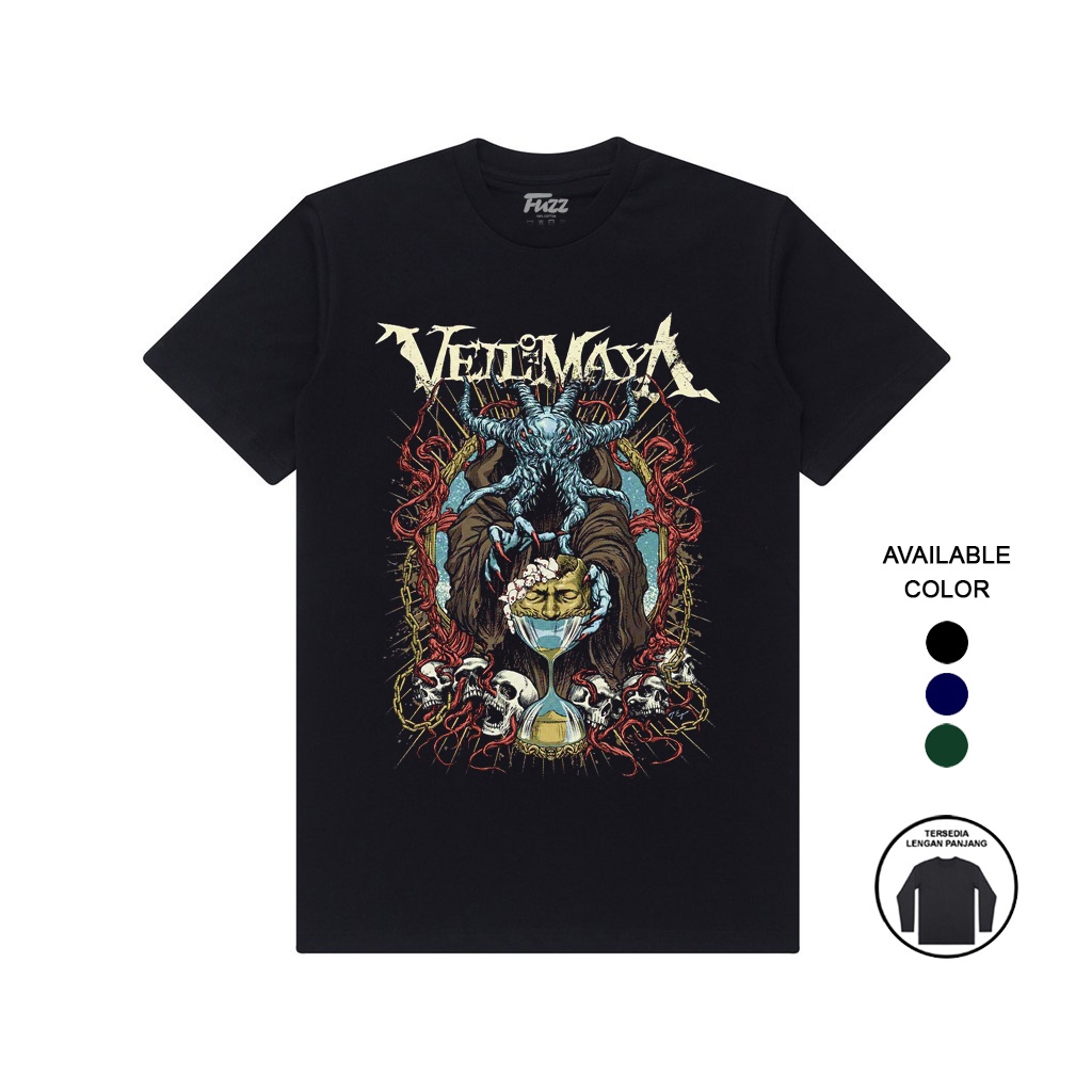 KAOS BAND VEIL OF MAYA T SHIRT BAJU DISTRO MUSIK METAL PRIA WANITA ORIGINAL BANDUNG