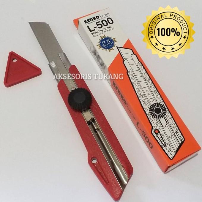 

Open DS] Cutter Besar Kenko L500 / Pisau Cutter Besar Kenko L-500