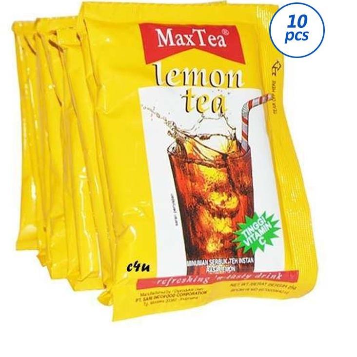 

Makin murah--Maxtea Lemon Tea teh lemon [25 gr x 10 sachet] 1 renceng