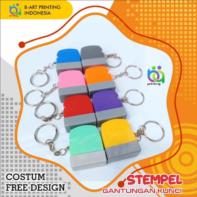 Stempel Nama Stempel Gantungan Kunci 10x27mm Stempel Otomatis Stempel Flash Dokter Perawat Bidan Guru Stempel Toko Stempel Lunas Stempel ASN Stempel NIP dan SIP Costum Free Desain