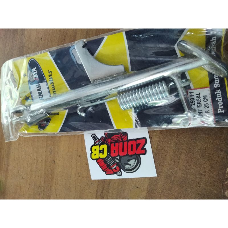 jagang samping ninja 250 crom / standar 1 cb gl megapro tiger chrome set pir