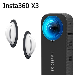 Case Pelindung Lensa Kamera Panoramik Anti Gores HD Untuk Insta360 X3 Insta360 ONE X3