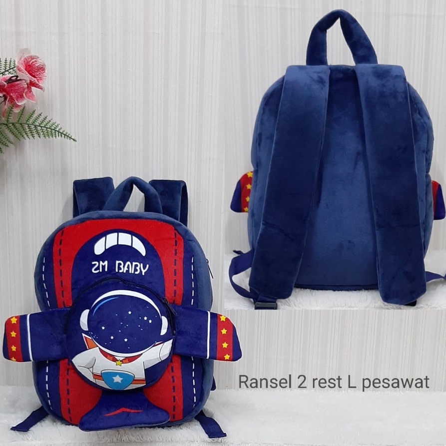 TAs Ransel Anak Cowok MZ Pesawat/TAs Sekolah Anak Laki-Laki