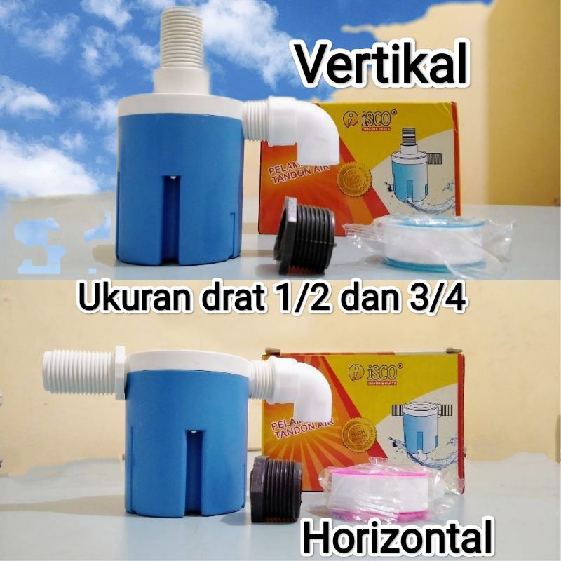 Kran air otomatis/ plampung tandon water level kran otomatis tanpa listrik