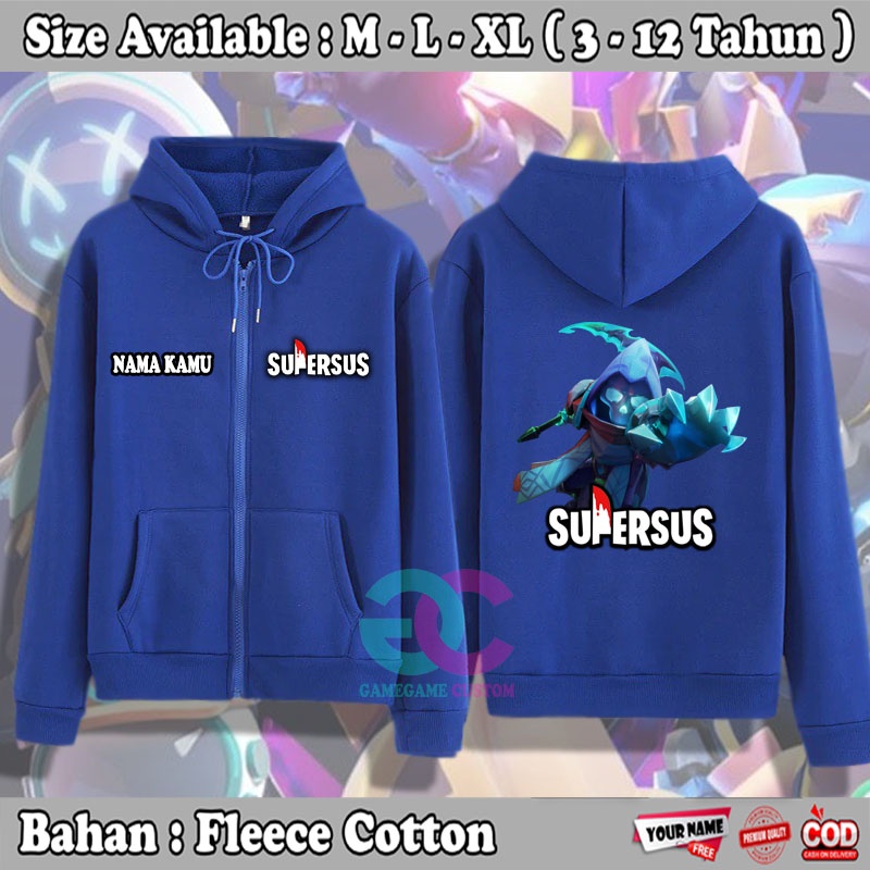 Zipper Anak Laki Laki Bounty Hunter / Sweater Anak Bounty Hunter Game Super Sus 144