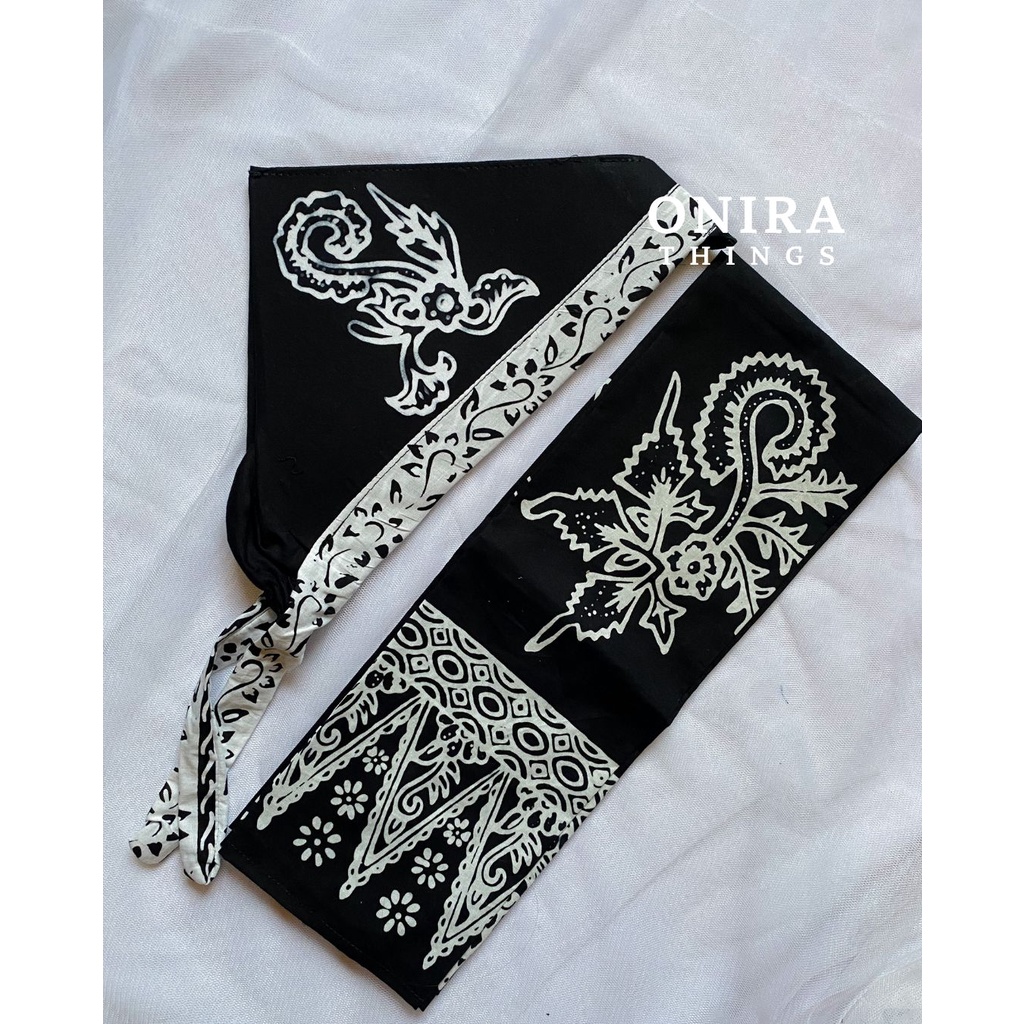 SATU SET SYAL & UDENG BATIK BANYUWANGI