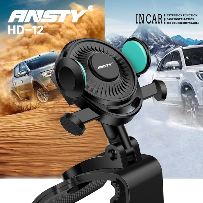 ANSTY CAR HOLDER HD-12 KLIP HOLDER MOBIL