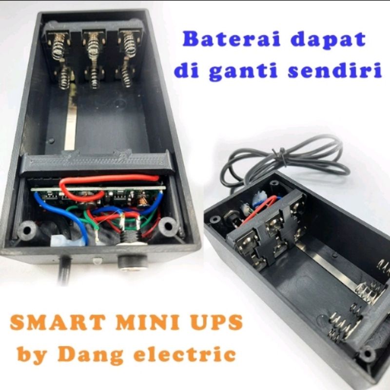 BATRE CADANGAN UNTUK ROUTER (UPS MINI 12 v) KUAT SAMPAI 7 JAM