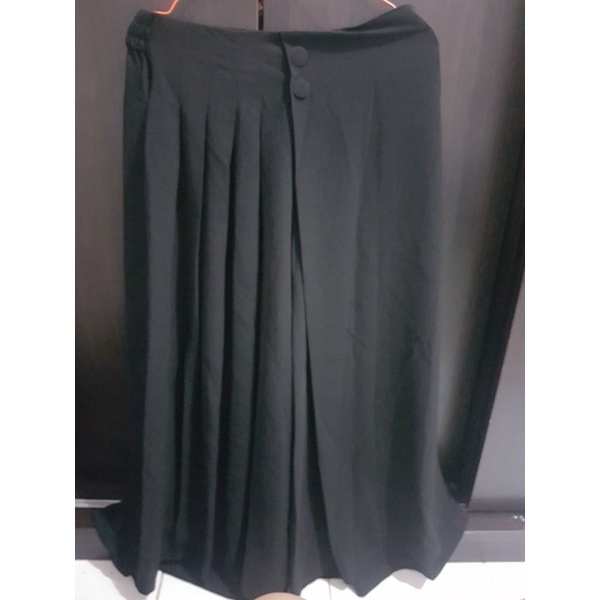 KULOT PANJANG WANITA HITAM PRELOVED