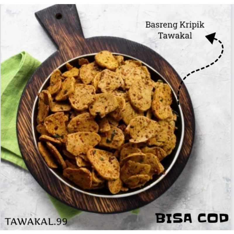 

Basreng kripik pedas daun jeruk, 100 gram