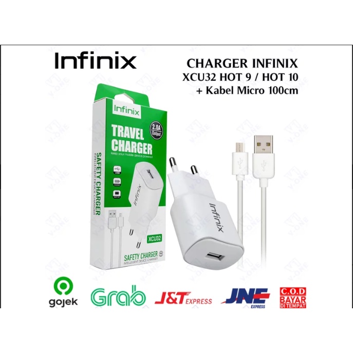 Travel Charger INFINIX Hot 9 HOT 10 Hot 9 Play Smart 5 USB Micro