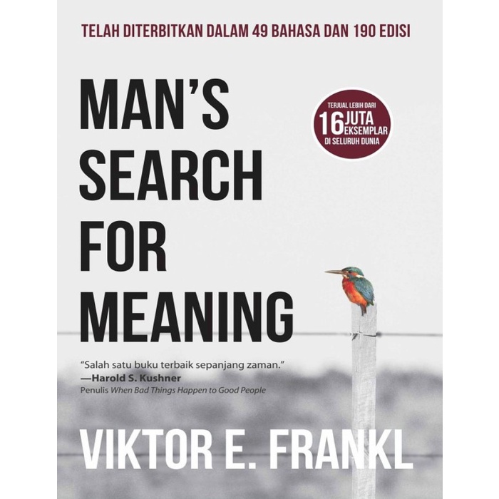 BUKU MAN’S SEARCH FOR MEANING