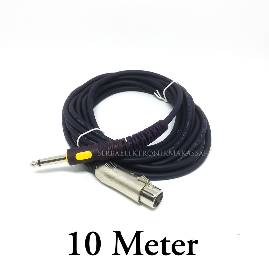 Kabel Microphone 5 Meter 10 Meter 15 Meter Kabel Mic