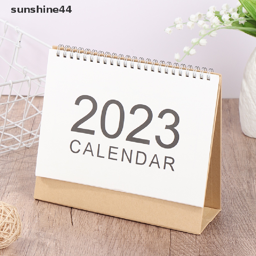 Sunshine 2023 Kalender Meja Gaya Korea Untuk Dekorasi