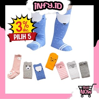 Jual INFY - Kaos Kaki Bayi Panjang Dan Pita Kaus Kaki Anak Anak