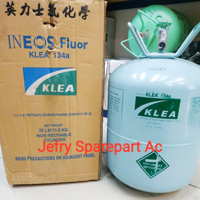 FREON R134A KLEA INEOS FLUOR FREON KULKAS DAN FREON MOBIL 13,6KG