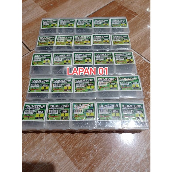 Pancing / Mata Kail Kotakan Gamamis Idumezina 1054 (Kail Ukuran Kecil )