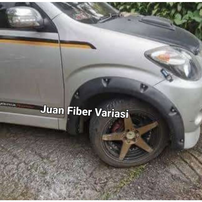 OVER FENDER AVANZA XENIA 2004 2010 CUSTOME BAUT VARIASI FENDER XENIA FENDER AVANZA VARIASI