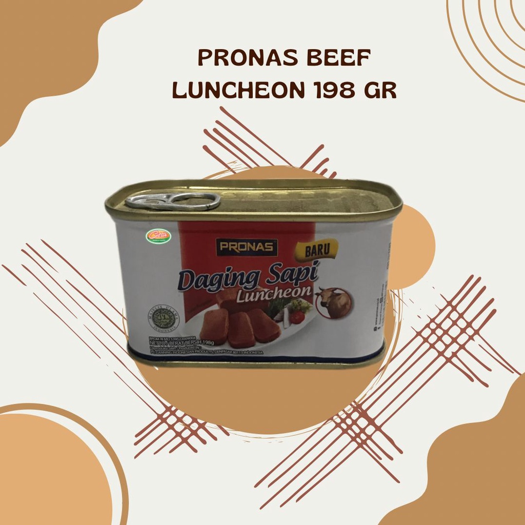 

PRONAS BEEF LUNCHEON 198G