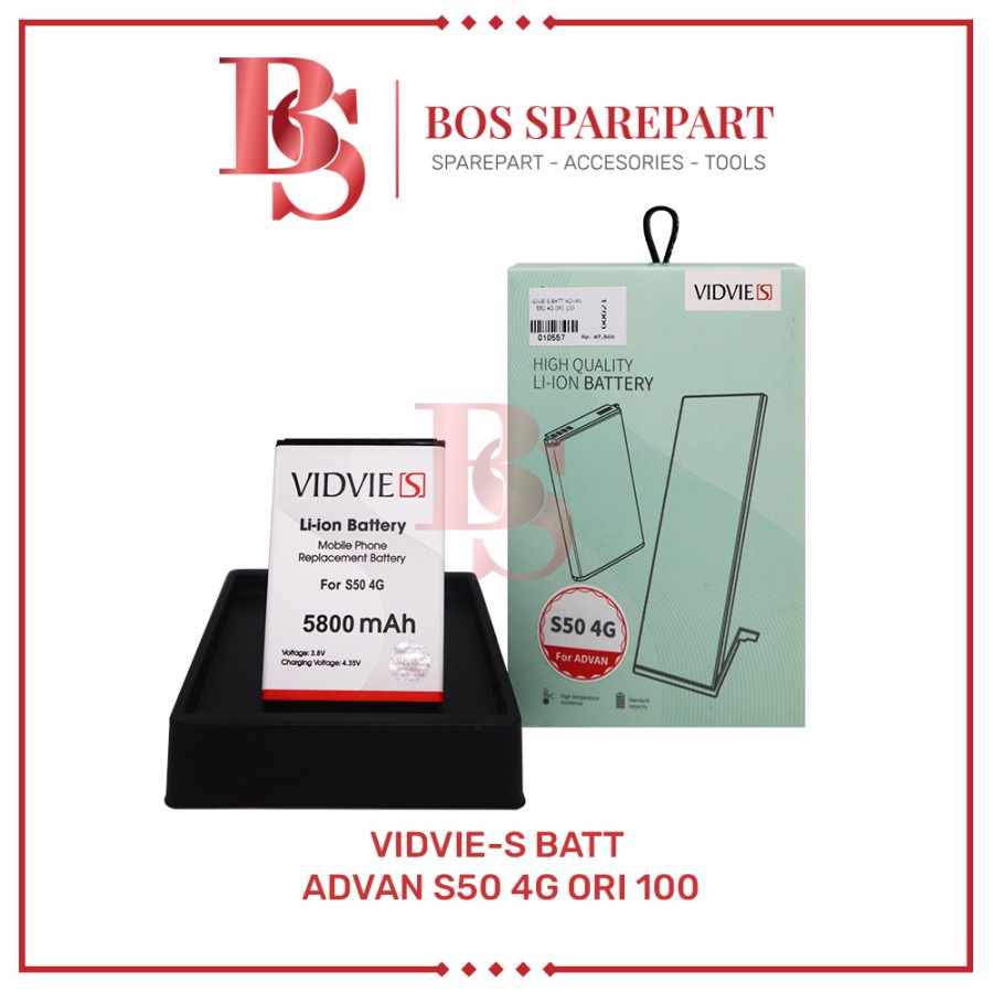 VIDVIE-S BATERAI ADVAN S50 4G ORI 100 / BATTERY / BATRE