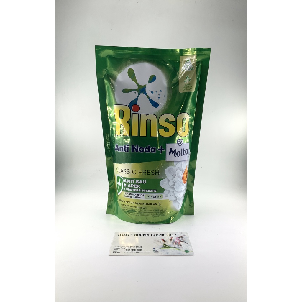 RINSO MOLTO DETERJEN CAIR CLASSIC FRESH 750Ml