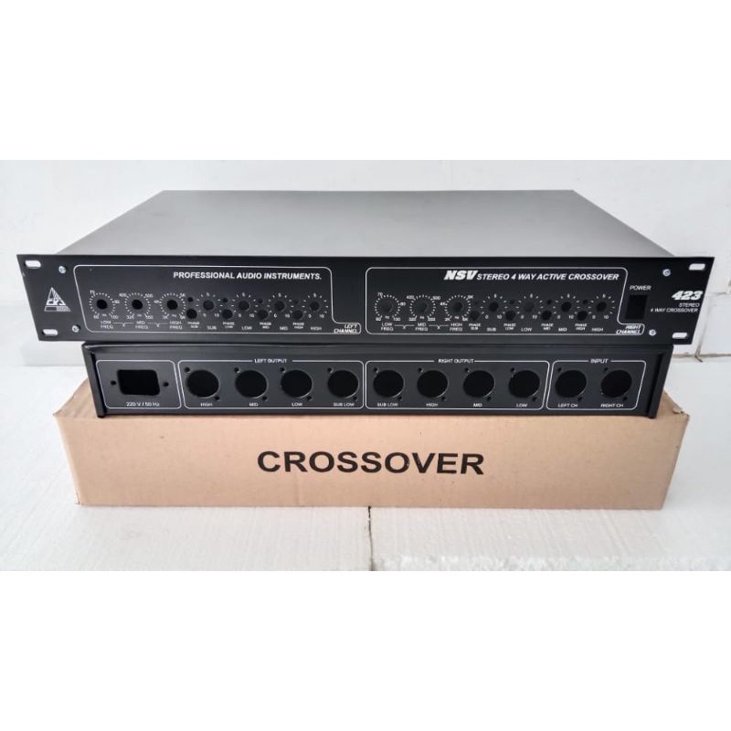 BOX CROSSOVER 4WAY ELECTRONIC CROSSOVER CKJ 423