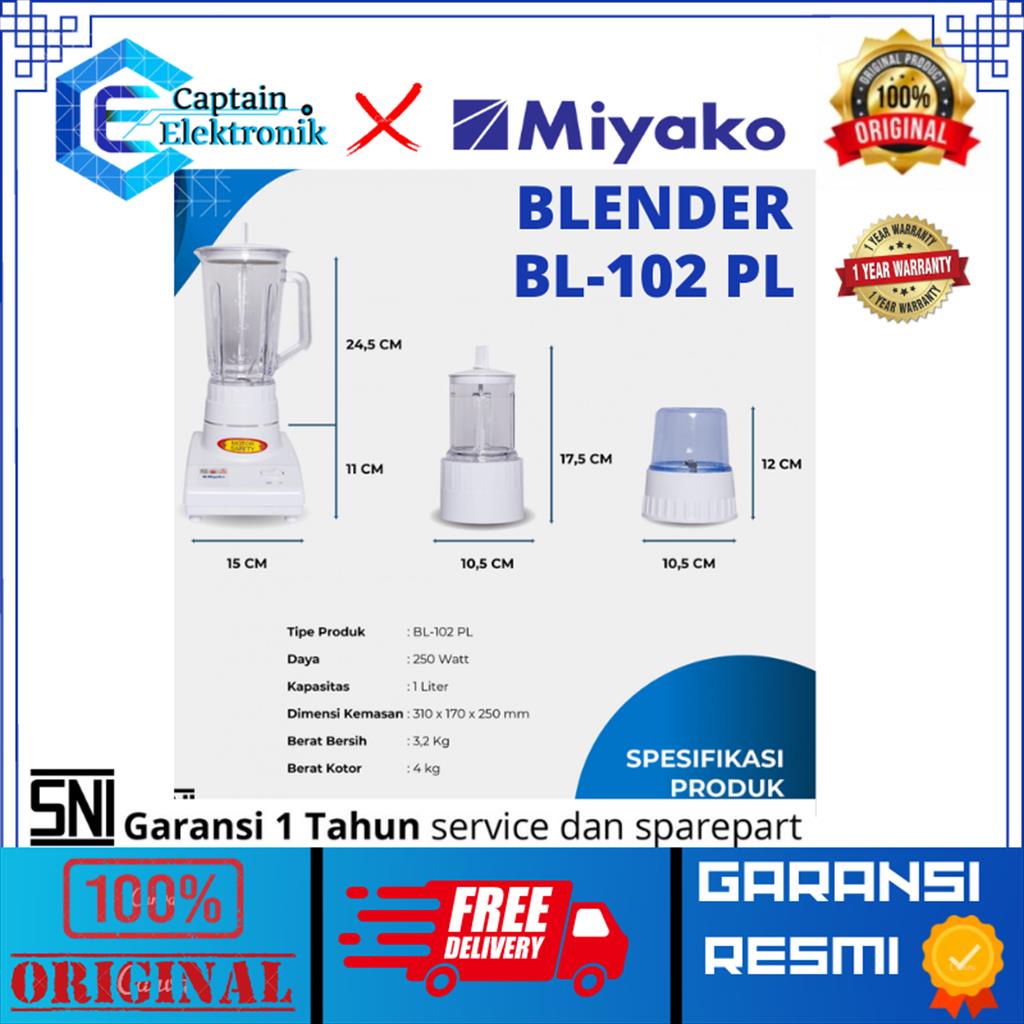 MIYAKO Blender BL-102 PL / BL 102PL / BL 102 PL / BL-102PL ORIGINAL