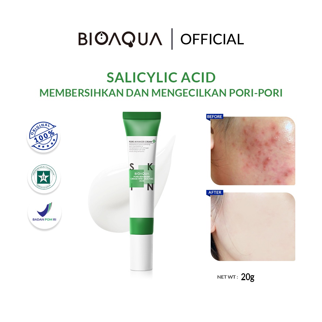 ✨ AKU MURAH ✨ BIOAQUA Salicylic Acid Pore Refining Cream 20gr ORIGINAL