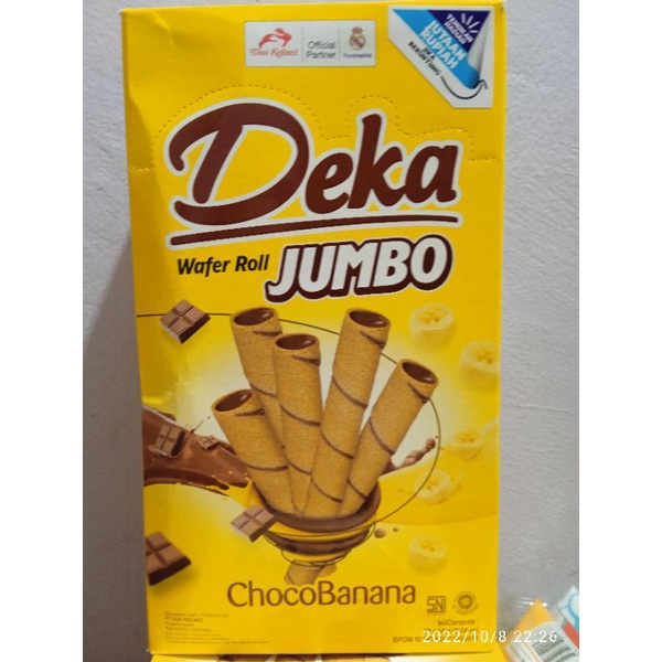 Deka Wafer Roll Jumbo Choco Banana (  20x16gr)