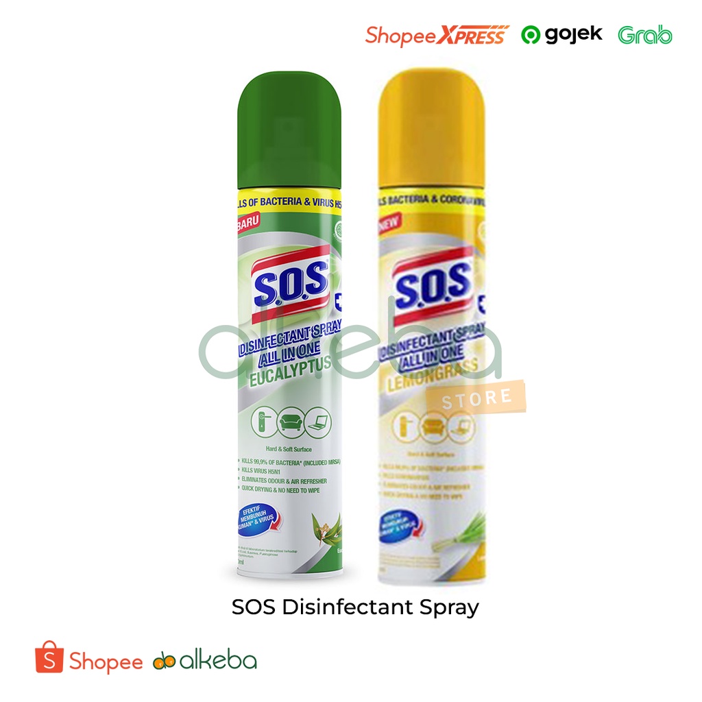 SOS Disinfectant Spray 250 ml