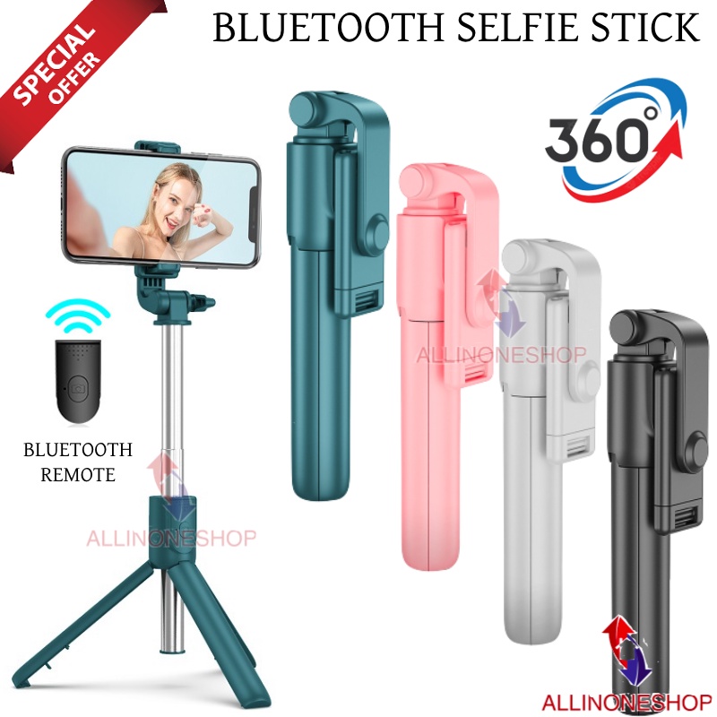 TONGSIS TRIPOD 3IN1 REMOTE SELFIE STICK TRIPOD 360° TONGSIS TRIPOD TOMSIS BLUETOOTH TRIPOD R1 / TONGSIS / TRIPOD MACARON