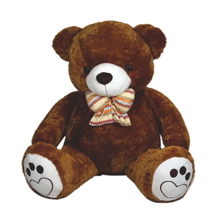 Boneka Beruang Jumbo 1 Meter Cokelat Bear Ivonne Brown SNI Istana Boneka