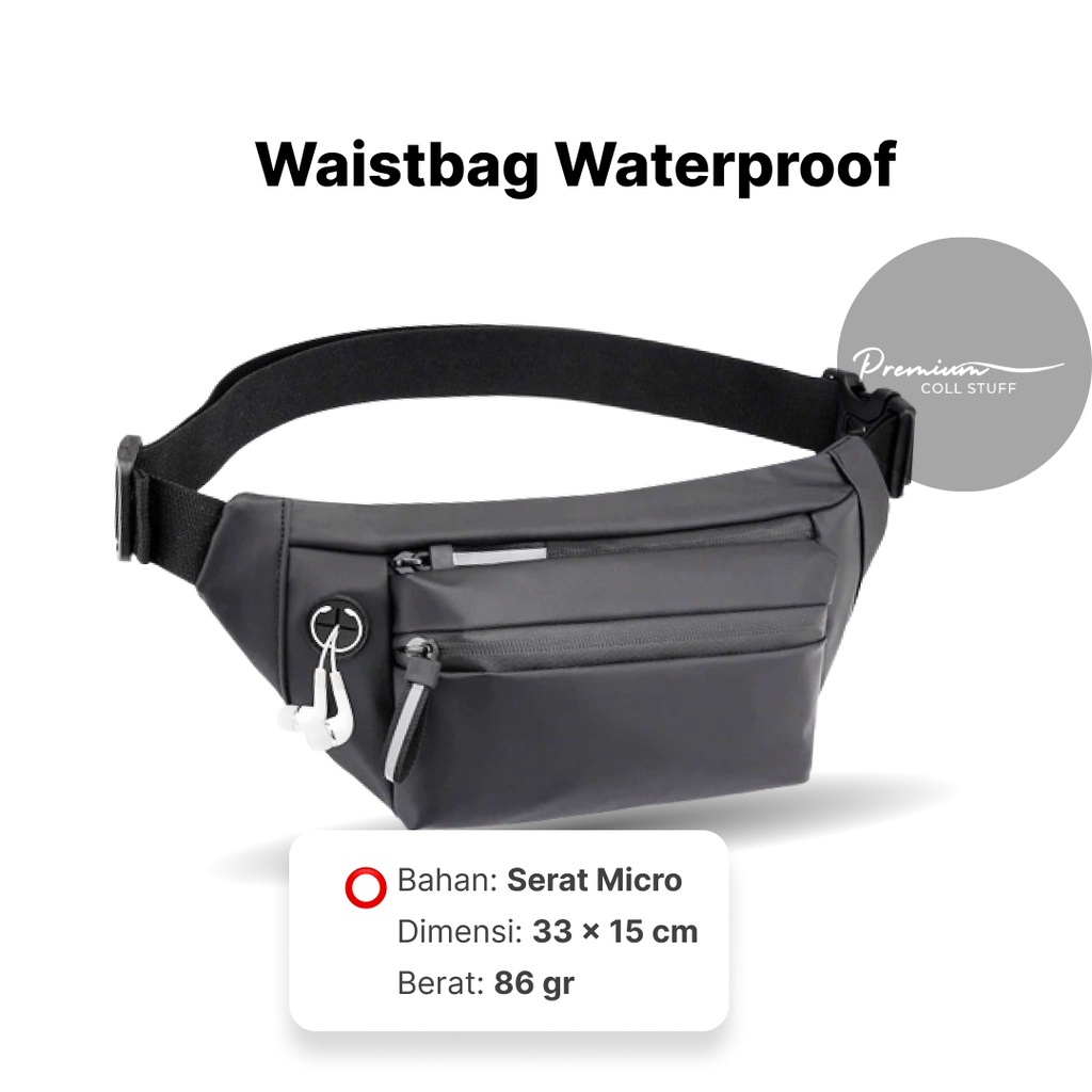 WAISTBAG BAIM PREMIUM QUALITY | WAISTBAG PRIA | WAISTBAG WANITA | WAISTBAG WATERPROOF | WAISTBAG ANA