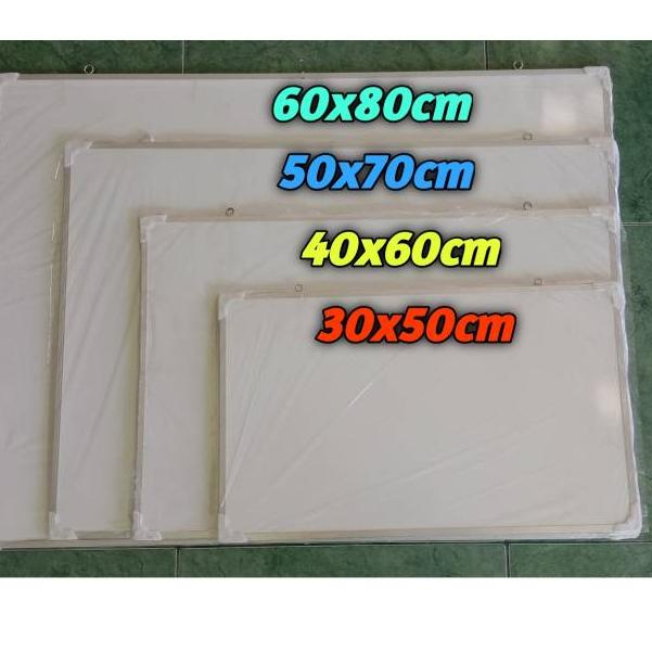 

✈ Papan whiteboard ukuran 50x70cm + kardus ㅛ