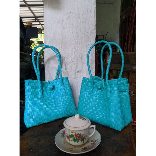 Tas anyaman plastik premium TOSCA size S