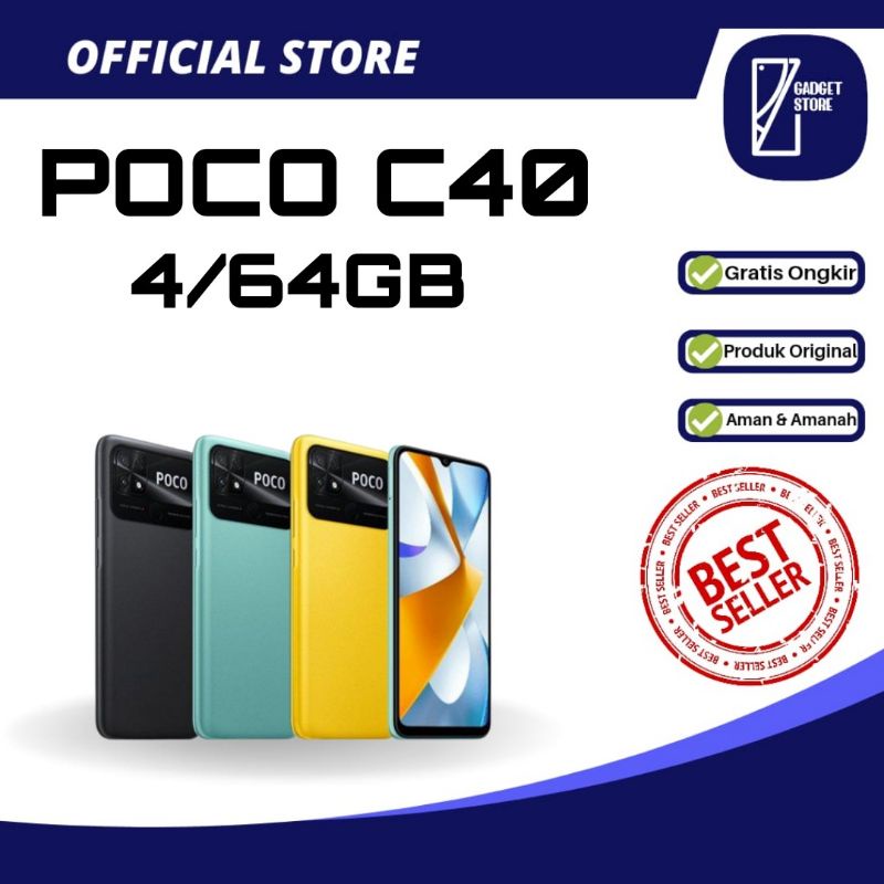POCO C40 4/64GB RESMI