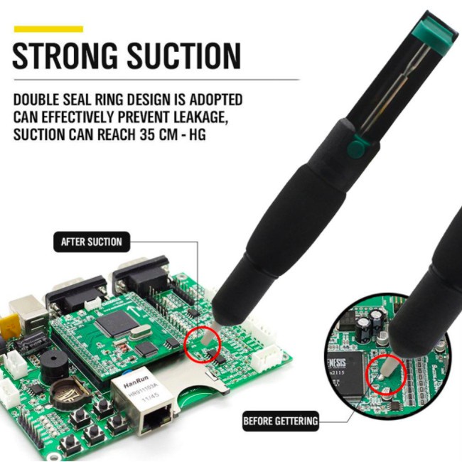 Penyedot Timah Pump Penyedot Timah Solder Sedotan Timah Disoldering Pump Penyedot Timah Pump